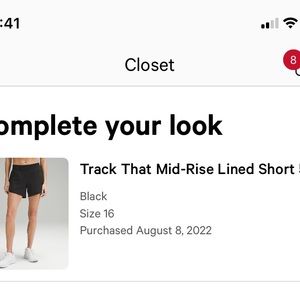 Lululemon Track That mid-rise